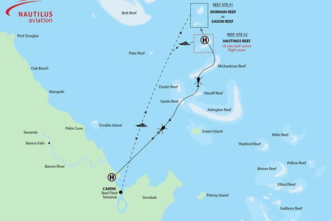 Great Barrier Reef Scenic Helicopter Tour And Cruise From Cairns - Tourism Hervey Bay 4