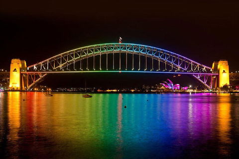 Vivid 90-Minute Sydney Harbour Small Group Catamaran Cruise - Hervey Bay Accommodation 3