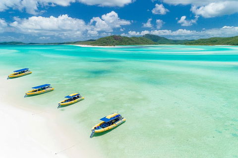 Great Barrier Reef Scenic Flight And Ocean Rafting Whitehaven Beach Day Trip - Hervey Bay Accommodation 2