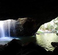 Natural Arch Rainforest  Volcano Canyon - Private Half Day Tour - Hervey Bay Accommodation