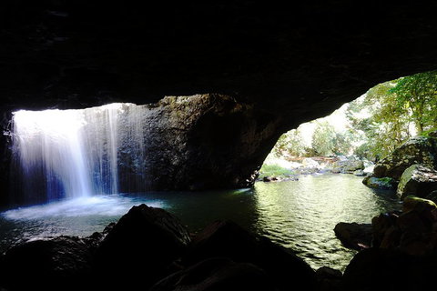 Natural Arch, Rainforest & Volcano Canyon - Private Half Day Tour - Hervey Bay Accommodation 0
