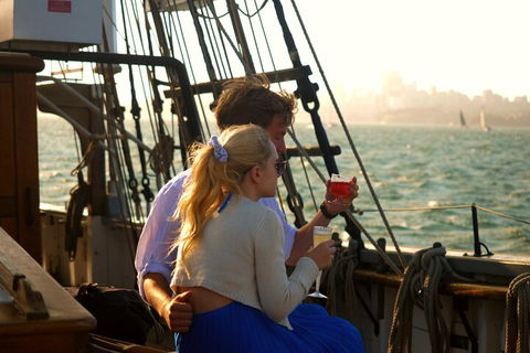 Sydney Harbour Tall Ship Wine & Canapes Evening Cruise - Hervey Bay Accommodation 1