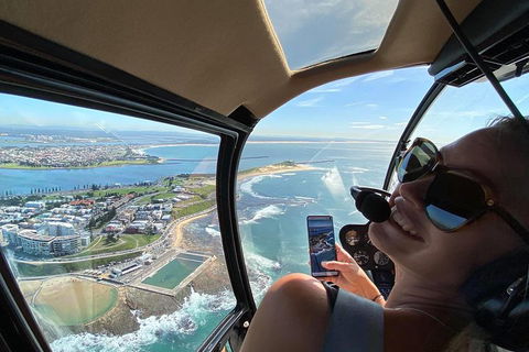 25-30 Minute Newcastle & Macquarie Helicopter Shared Flight - Tourism Hervey Bay 5